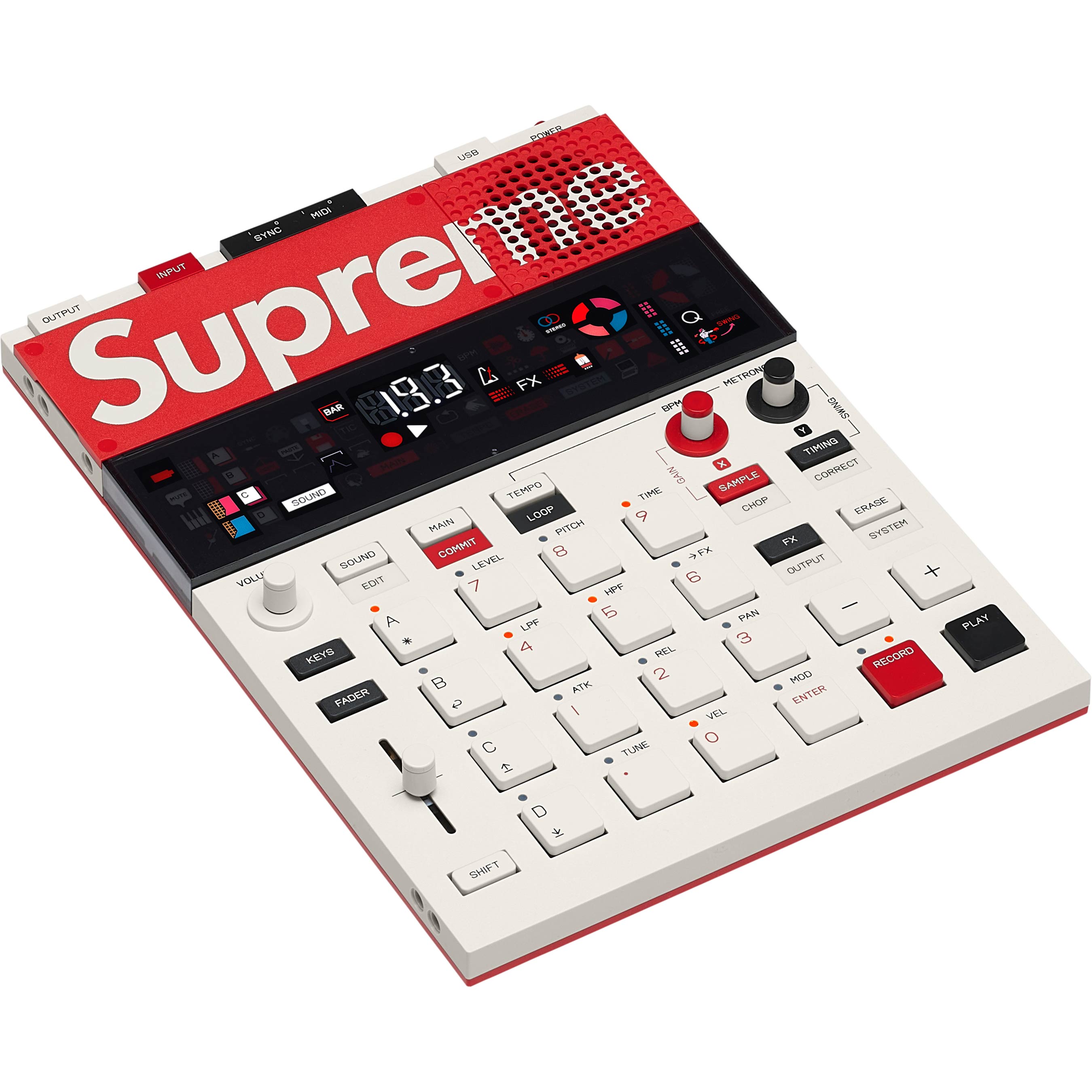 Supreme®/teenage engineering EP–133 K.O. II view 3